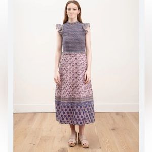 Sea NY Bianca smocked dress size 0